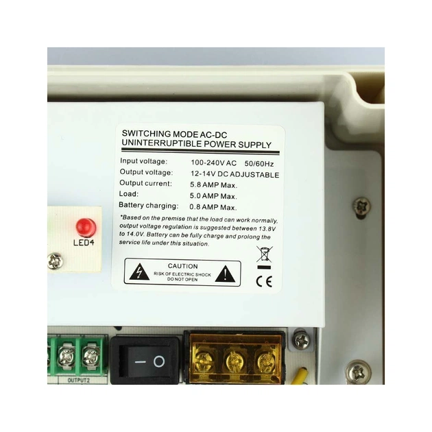 Блок живлення для систем відеоспостереження Full Energy BBGP-125W - picture 6