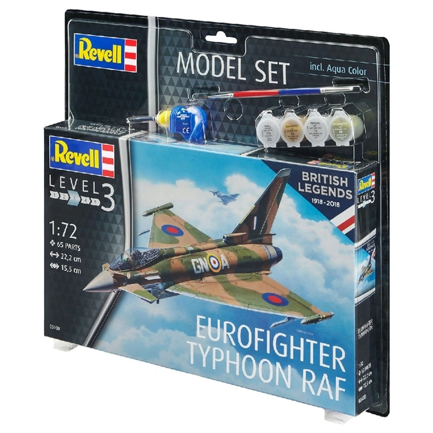 Збірна модель Revell Винищувач Єврофайтер Тайфун 1:72 (4009803639000) - зображення 1