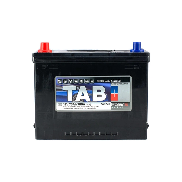 Акумулятор автомобільний TAB 70 Ah/12V Polar S Japan (246 770) - изображение 1