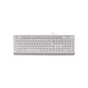 Клавіатура A4Tech FKS10 USB White (4711421963534) - зменшене зображення 1