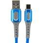 Дата кабель USB 2.0 AM to USB-C 1.0m blue Dengos (NTK-TC-LP-BLUE) - зменшене зображення 1