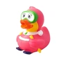 Игрушка для ванной Funny Ducks Утка Лыжница розовая (L1635) - уменьшенное изображение 1