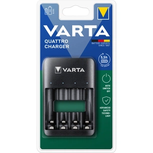 Зарядний пристрій для акумуляторів Varta Value USB Quattro Charger pro 4x AA/AAA (57652101401) зображення 1