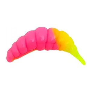 Силікон рибальський FishUP Ozi 1.2" 133 - Bubble Gum/Hot Chartreuse, cheese taste (10шт/уп) (1864.14.18) зображення 1