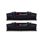 Модуль пам'яті для комп'ютера DDR4 16GB (2x8GB) 4400 MHz RipjawsV Black G.Skill (F4-4400C18D-16GVKC) - зменшене зображення 1