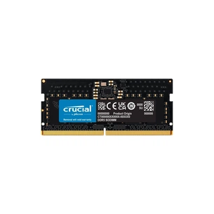 Модуль пам'яті для ноутбука SoDIMM DDR5 8GB 4800 MHz Micron (CT8G48C40S5T) зображення 1