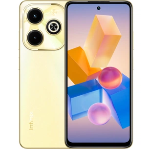 Мобільний телефон Infinix Hot 40i 4/128Gb NFC Horizon Gold (4894947012839) зображення 1
