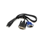 Кабель мультимедійний DVI-I (24+5) (M) to VGA (M), 1.0m PowerPlant (CA911981) - зменшене зображення 1