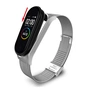 Ремінець до фітнес браслета BeCover Metal для Xiaomi Mi Smart Band 8 Silver (709358) - зменшене зображення 1