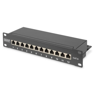 Патч-панель Digitus 10" 1U 12 портов cat.6 STP в сборе (DN-91612S) изображение 1