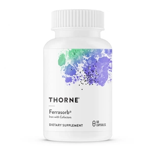 Вітамінно-мінеральний комплекс Thorne Research Будівельна Формула Крові, Ferrasorb, 60 гелевих капсул (THR-75003) зображення 1