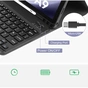 Чохол до планшета BeCover Keyboard Samsung Tab A9 SM-X115 8.7" Black (712355) - зменшене зображення 6