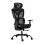 Крісло ігрове GT Racer X-6005 Black - зменшене зображення 6