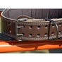 Атлетичний пояс MadMax MFB-246 Full leather шкіряний Chocolate Brown S (MFB-246_S) - зменшене зображення 4