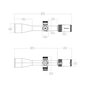 Оптичний приціл Vector Optics Sentinel 6-24x50 (30 мм) illum. FFP (SCFF-57) - зменшене зображення 8