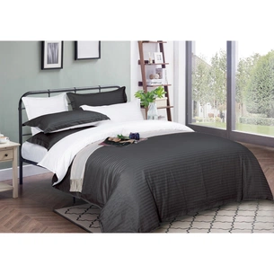Підковдра MirSon Satin Stripe 30-0012 + 30-0001 Vevina 175х210 см (2200005259030) зображення 1