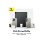Зарядний пристрій Baseus Palm Fast Charger 1C 20W + Cable 1.0m Type-C 60W white (P10111602213-01) - зменшене зображення 8