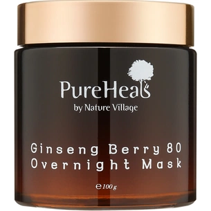 Маска для обличчя PureHeal's Ginseng Berry 80 Overnight Mask 100 г (8809485337371) зображення 1