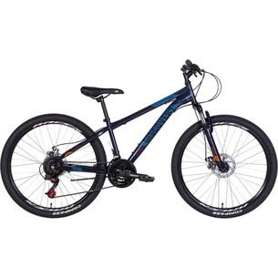 Велосипед Discovery 26" Rider AM DD рама-13" 2022 Dark Blue/Orange (OPS-DIS-26-525) зображення 1