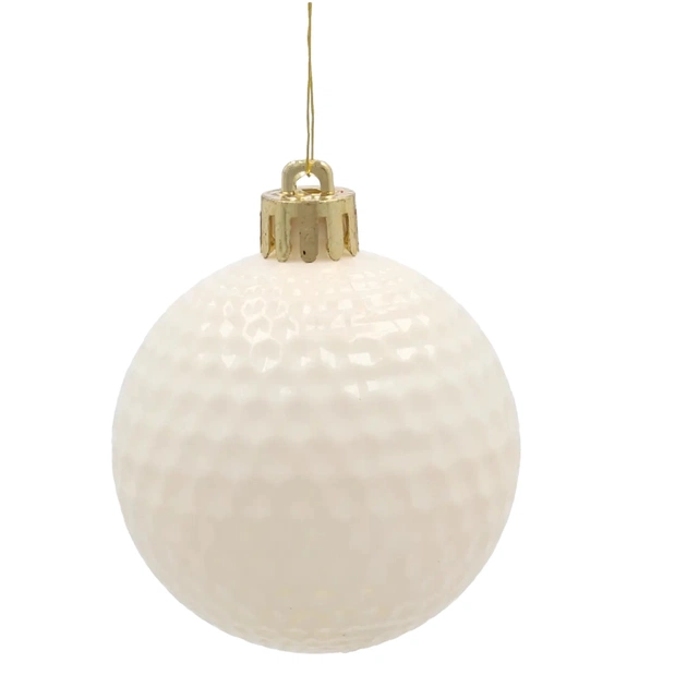 Ялинкова іграшка Chomik пластикові кульки 24 шт, 6 см, мікс кольорів (5900779899988) - picture 3