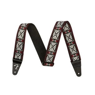 Ремінь для гітари Fender Strap 2" Pasadena Woven Red Snowflake (236929) зображення 1