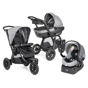 Коляска Chicco Trio Activ3 Top Світло-сіра (79270.40) зображення 1