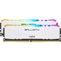 Модуль пам'яті для комп'ютера DDR4 32GB (2x16GB) 3600 MHz Ballistix White RGB Micron (BL2K16G36C16U4WL) - уменьшенное изображение 4