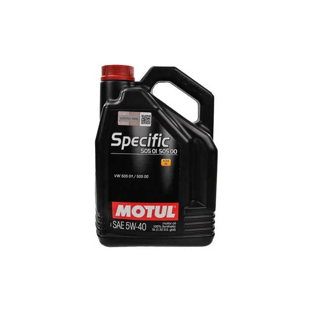 Моторна олива MOTUL Specif 505.01-502.00-505.00 5W40 5л (842451) - изображение 1