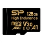 Карта пам'яті Silicon Power 128GB microSDXC class 10 UHS-I U3 V30 A1 High Endurance (SP128GBSTXDV3V1HSP) - зменшене зображення 1
