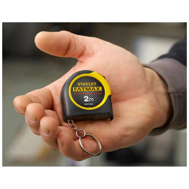 Рулетка Stanley FatMax брелок, 2м х 13мм в гумовому корпусі (FMHT1-33856) - picture 3