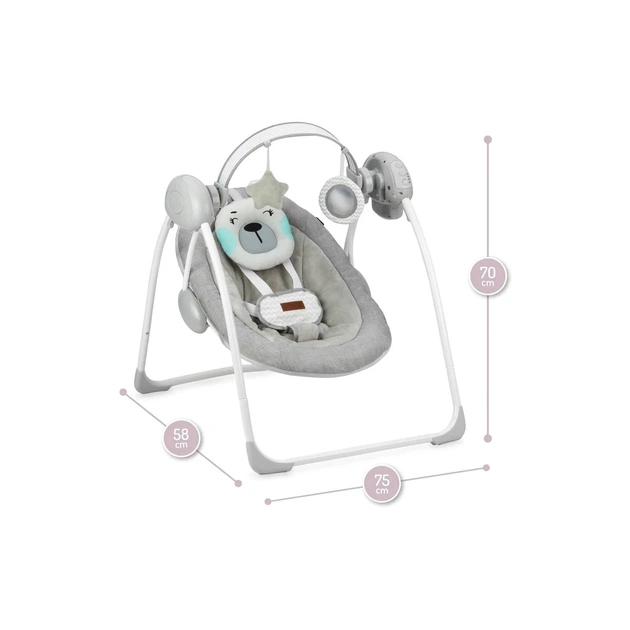 Крісло-гойдалка MoMi Liss (колір - turquoise) (BULE00015) - picture 5