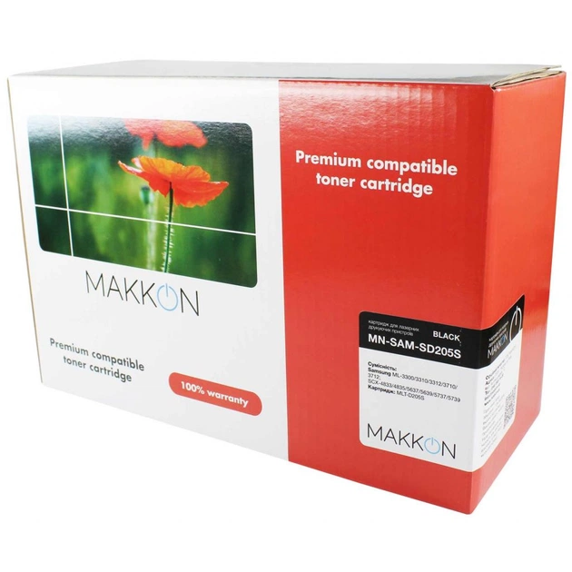 Картридж Makkon Samsung MLT-D205S 2k Black (MN-SAM-SD205S) - изображение 1