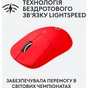 Мишка Logitech G Pro X Superlight Wireless Red (910-006784) - зменшене зображення 3