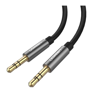 Кабель мультимедійний 3.5mm M to 3.5mm M 1.5m AV119 black Ugreen (10734) зображення 1