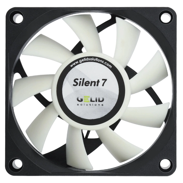 Кулер для корпуса Gelid Solutions Silent 7 70 mm (FN-SX07-22) - изображение 1