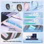Кабель Vention USB Type-C - USB Type-C (M/M), 240W, 5A, 2 м, Black (TRIBH) - уменьшенное изображение 2