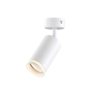 Світильник точковий Videx під лампу GU10 SPF05B накладний поворотний біли (VL-SPF05B-W) изображение 1