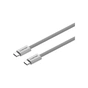 Дата кабель USB-C to USB-C 1.0m 60W Magnet Braided Light Grey Canyon (CND-CCMG60AB15LG) - уменьшенное изображение 5
