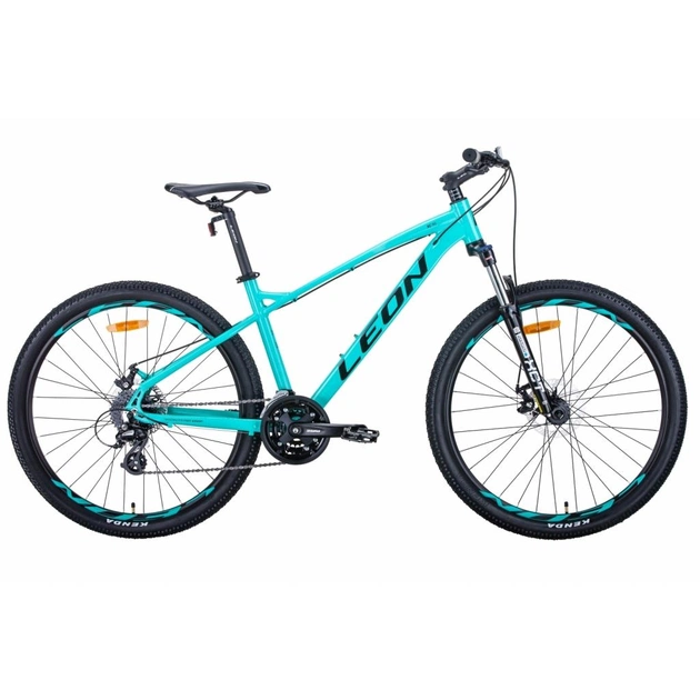 Велосипед Leon 27.5" XC-90 AM preload DD рама-16.5" Al 2020 бірюзовий (OPS-LN-27.5-055) - зображення 1