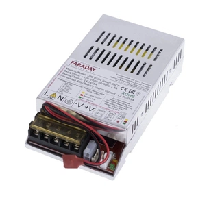 Блок живлення для систем відеоспостереження Faraday Electronics UPS_85W_ALU_12 зображення 1