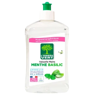 Засіб для ручного миття посуду L'Arbre Vert М'ятний базилік 500 мл (3450601023897/3450601047114) зображення 1