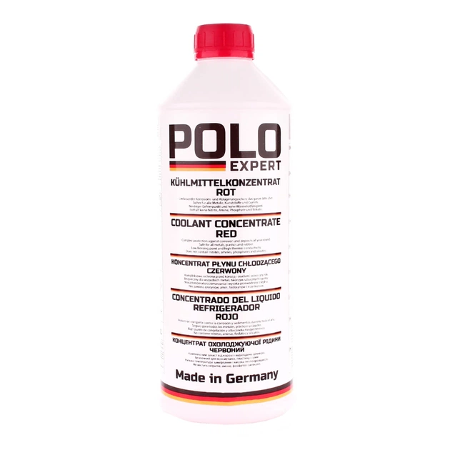Антифриз Polo Expert CТ12+ 80 червоний 1,5л (CТ12+ 80 G12+ красный 1,5л) - изображение 1