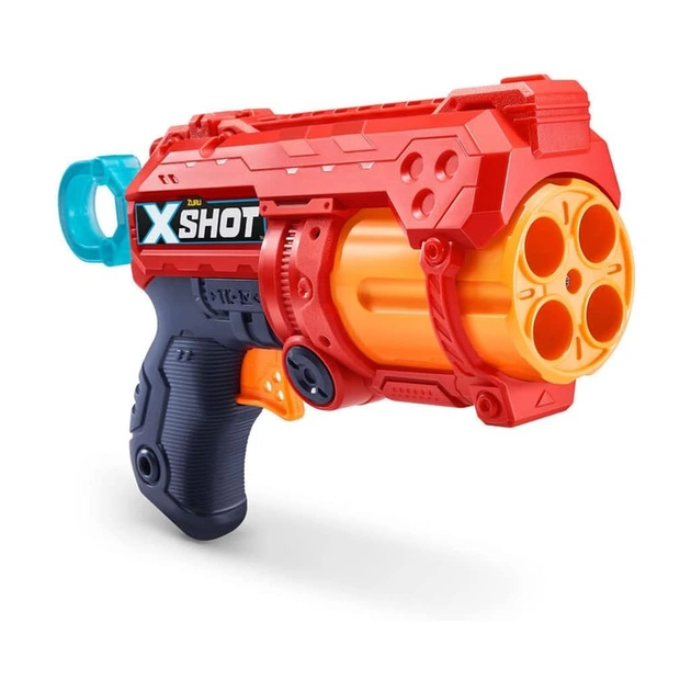 Іграшкова зброя Zuru X-Shot Red Швидкострільний бластер EXCEL FURY 4 (16 патронів) (36377R) - зображення 1