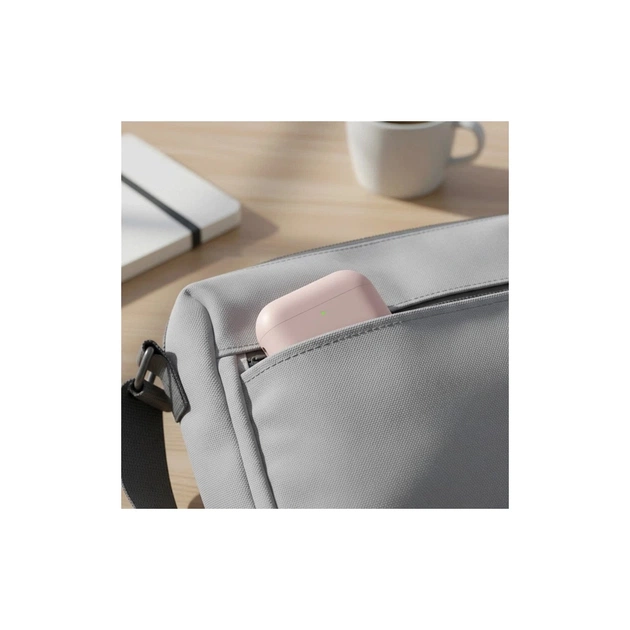 Чохол для навушників Uniq Lino для AirPods Pro 3 gen Silicone Pink (8886463696873) - picture 9