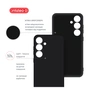 Чохол до мобільного телефона Intaleo Silicone Samsung Galaxy S24 Black (1283126600340) - зменшене зображення 5