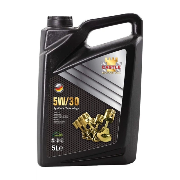 Моторна олива CASTLE MOTOR OILS 5W30 5л - зображення 1