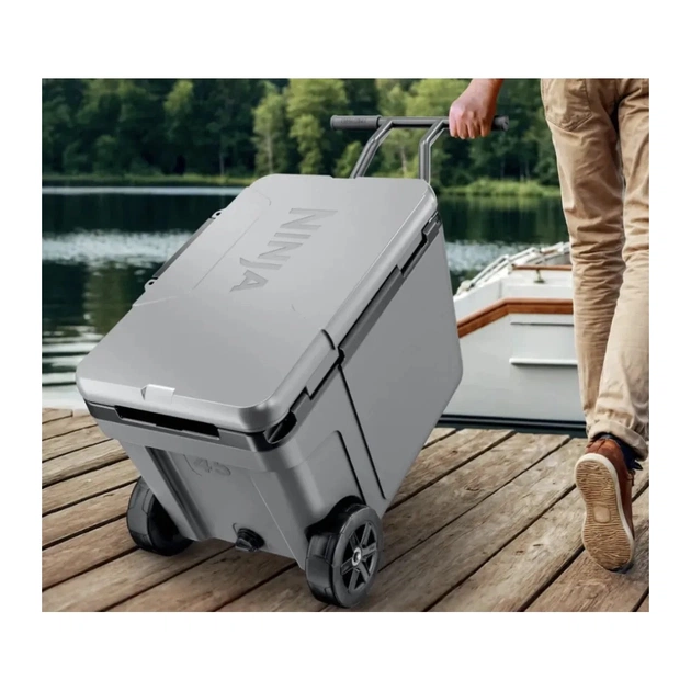 Термобокс Ninja FrostVault 42L Hard Coole Grey (FB245EUGY) - зображення 3