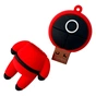 USB флеш накопичувач Wibrand 16GB Squid Game Red USB 2.0 (WI2.0/SG16R) - зменшене зображення 3