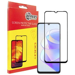 Скло захисне Dengos Full Glue HONOR X7a (black) (TGFG-334) зображення 1