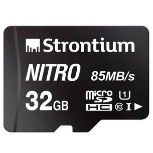 Карта пам'яті Strontium Flash 32GB microSDHC class 10 UHS-1 (SRN32GTFU1QR) зображення 1